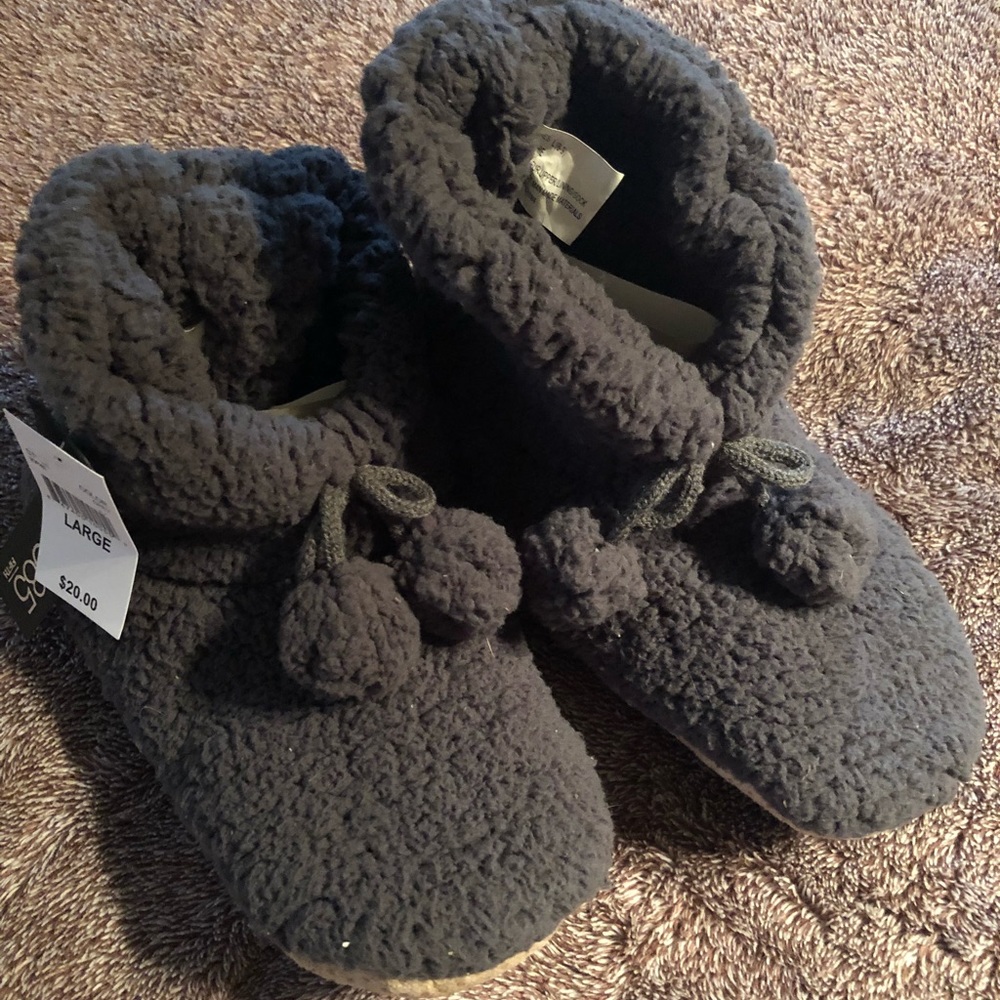 385 Fleece Bootie Slippers